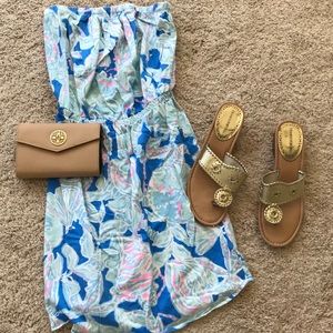 Into the Deep Strapless Sundress